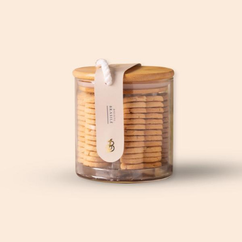 Biscoito Brasilê - Biscoitê - Amanteigado - Com Castanhas