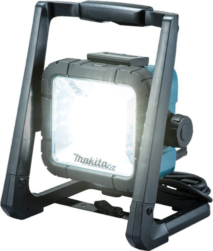 Refletor De Led Camping 18v Bateria/elétrico Makita Dml805 Cor da carcaça Azul-turquesa