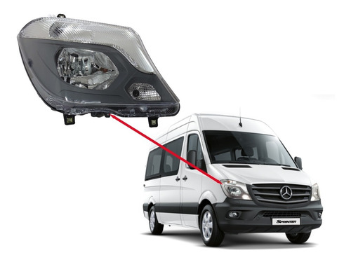 Óptico Delantero Izq. O Der. Mercedes Benz Sprinter 16-19