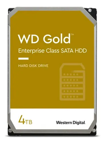Disco Duro Interno Wd Gold 4tb - Rpm, Sata 6 Gb-s