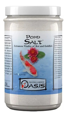 Seachem Pond Salt 1kg Elemento Traço Para Lagos Carpas Koi