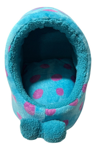 Cama Iglu Para Mascotas Grande Color Motas