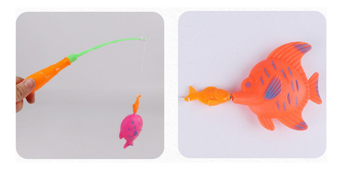Juego De Pesca Con Caña De Pescar Para Favores De Fiesta De