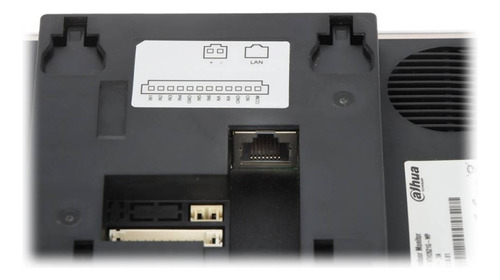 Kit Timbre Video Portero Dahua Wifi Pantalla Touch 7'' Audio Negro