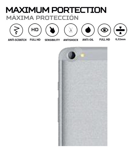 Protector De Camara Antishock Para Bq 8088l Exion Surf