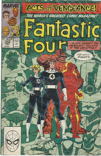 Fantastic Four N° 334 - Marvel  - Bonellihq Cx418