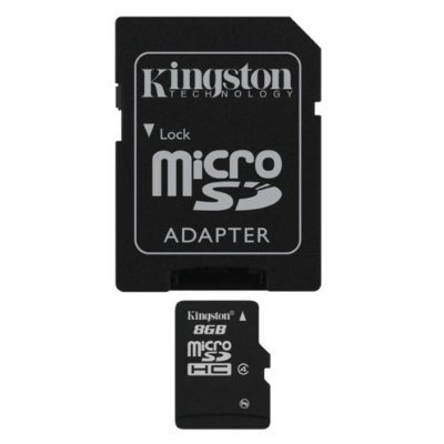 Kingston 8 Gb Microsdhc Clase 4 Memoria Flash Card Sdc4 / 8g