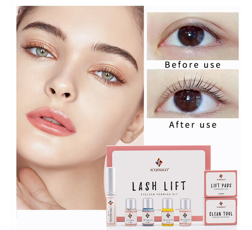 Kit Lash Lifting Rizado Original Iconsign Caducidad De 1 Año