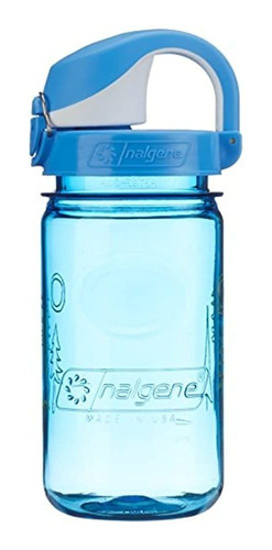 Botella Otf Kids Forest De Nalgene, 12 Oz, Azul (nal-1263-00