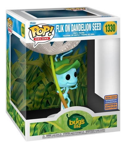 Funko Pop! A Bugs Life Flik On Dandelion Seed 1330 Exclusivo