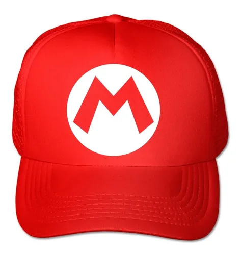comprar Gorra Trucker Mario + Luigi Logo Excelente Calidad 