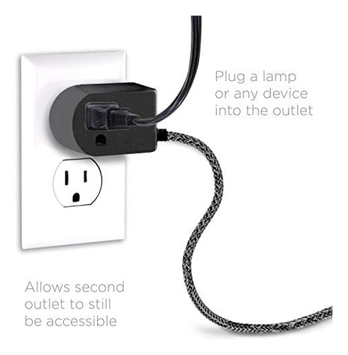 Enchufe De Interruptor Coordinado, Cable De Alimentación Tre