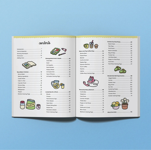 How To Draw Super Cute Things Bobbie Goods Kit Para Imprimir