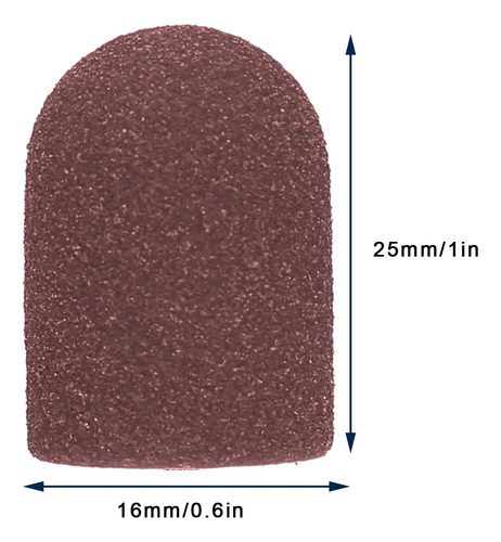 Broca Para Lijar Uñas Art Cap Bits, Bandas Pulidoras