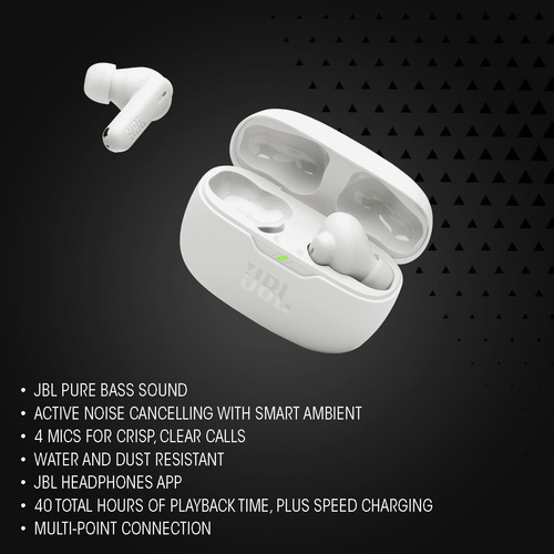 Earbuds Jbl Vibe Beam 2 True Wireless Noise Cancelling Pink