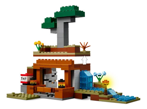 Kit de construcción Lego Minecraft La expedición a la mina Armadillo 21269