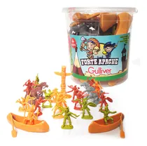 Comprar Forte Apache Índios Apaches Cavalos Canoas Totem Gulliver