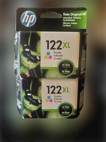Cartucho De Tinta Hp 122xl/ch564hl/tricolor/caducado (Usado)