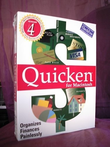 Quicken Para Macintosh Versión 4 Disquetera.