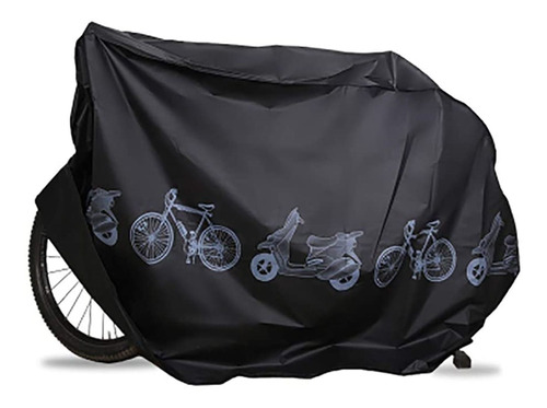 Cobertor Funda Cubre Bicicleta Impermeable Para Lluvia Sol
