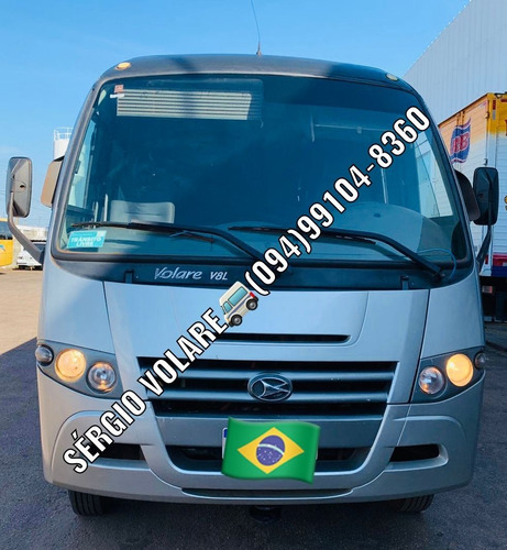 Imagem 2 de 14 de Micro Ônibus Volare V8l Executivo Cor Prata Ano 2014/2015