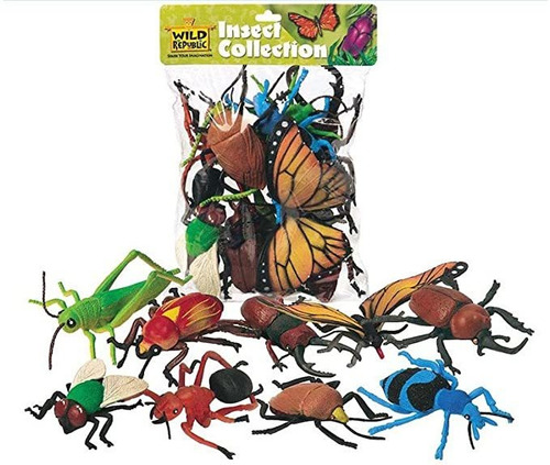 Wild Republic Bolsa De Plástico Para Insectos 10 Piezas