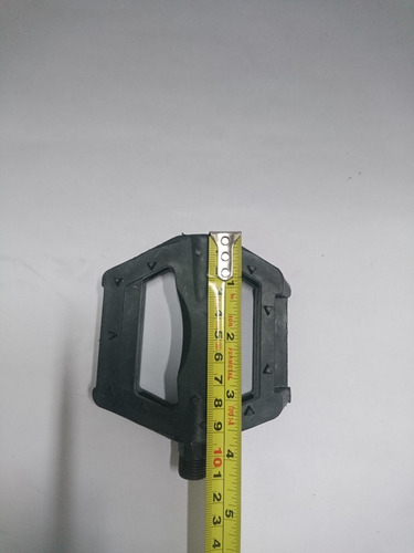 Pedales De Bicicleta Negros Rosca 14mm