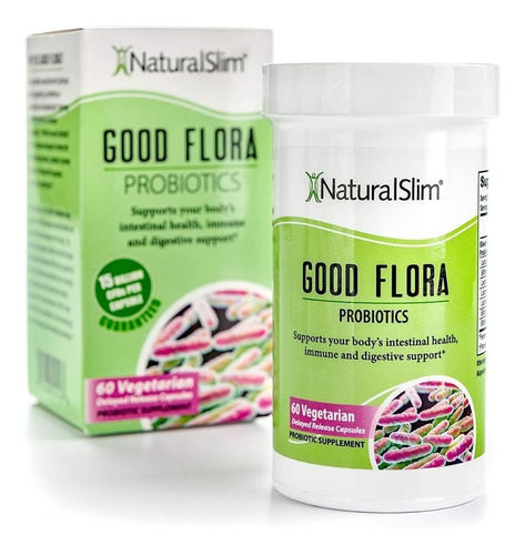 Good Flora Probióticos Natural Slim 60 Capsulas