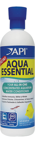 Api Aqua Essential - Acondicionador De Agua Botella De 16 On