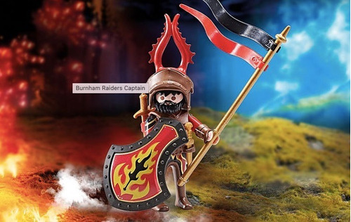 Playmobil Capitán De Los Caballeros De Burnham