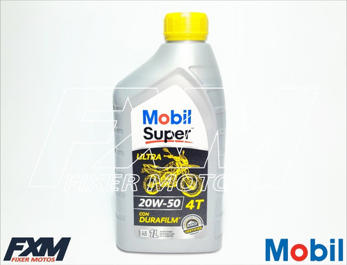 Aceite Mobil 20w50 Super 4t Ultra Lubricante Original