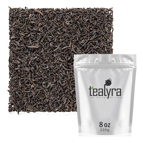 Tealyra - Té Suelto Negro De Ceilán Pekoe De Naranja Desc.