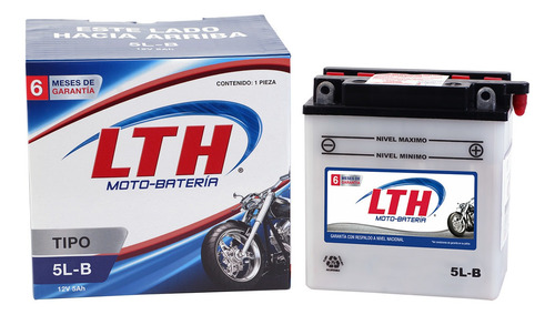 Batería Lth Moto Suzuki Ts400 Apache 1973 400cc