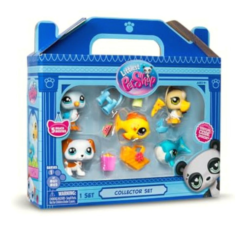 Littlest Pet Shop New Beach Besties, Coleccionista De 5