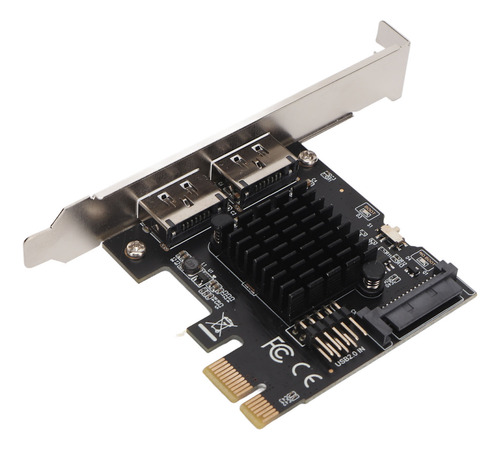 Alimentação Pcie De 1 A 2 Portas Via Porta De Placa De Expan