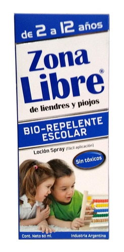 Imagen 2 de 4 de Zona Libre Biorrepelente X 1 Estuche. Directo De Fábrica.