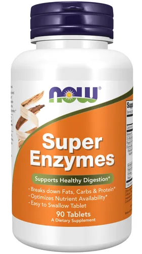 Suplemento en comprimidos NOW Suplemento Alimentar Betaina HCl x 49g
