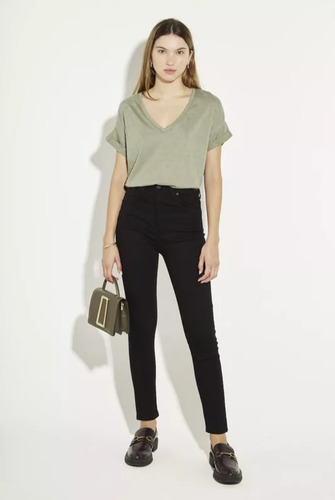 Jean Marca Koxis - Skinny 301 Negro Estático Talle 28