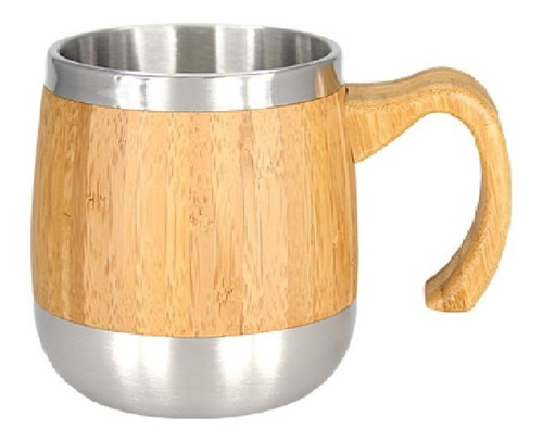 Tazón Cervecero De Madera De Bamboo, 2 Unds