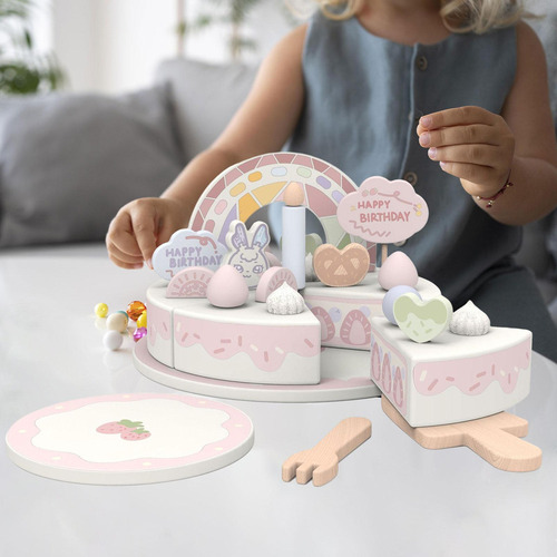 \ Juego De Simulación De Juguete De Comida De Postre,