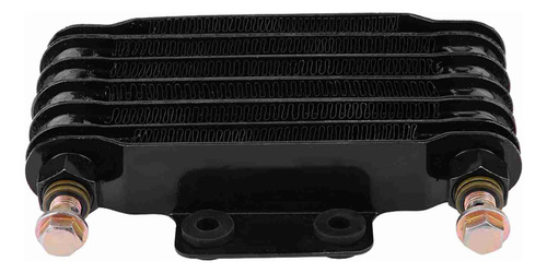 Radiador De Aceite De Motor Negro, Kit De Sistema De Refrige