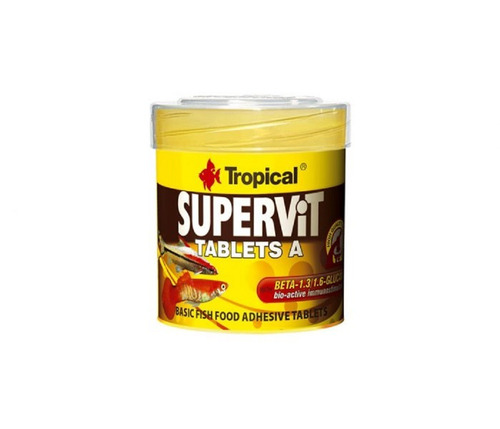 Tropical Supervit A 36gr Tabletas Fondo Omnívoros Polypteram