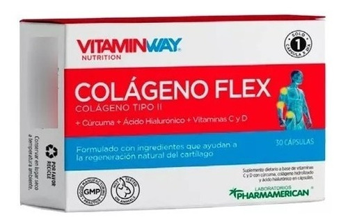 Vitamin Way Colágeno Flex Regenera Cartílagos X 30 Cápsulas