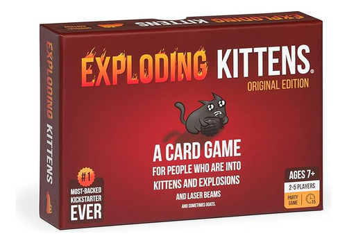 Exploding Kittens - Juego De Cartas Estrategia Asmodee