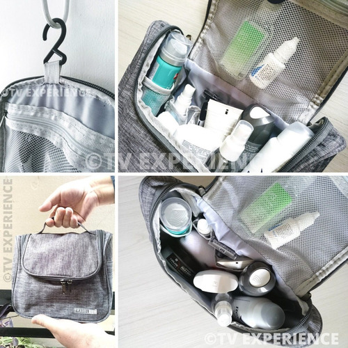 Imagen 3 de 4 de Organizador Neceser Bolsito Para Viaje, Club, Gym, Hogar