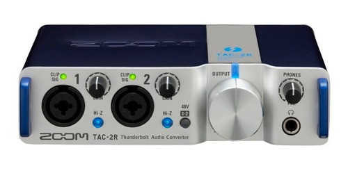 Interface De Áudio Zoom Thunderbolt Tac-2r 