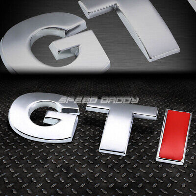 For Vw Gti Golf/jetta Metal Bumper Trunk Grill Emblem De Ddq