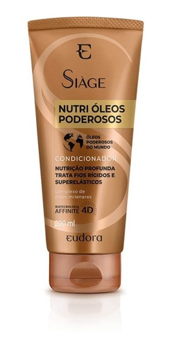 Condicionador Siàge Nutri Óleos Poderosos 200ml - Eudora