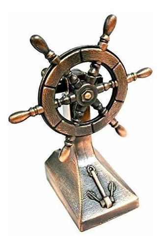 Sacapunta - Old Time Ship Steering Wheel Die Cast Metal Coll