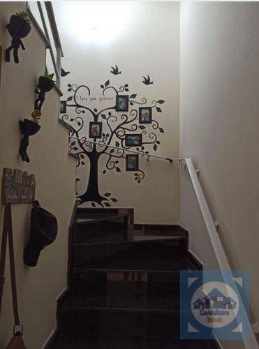 Imagem 2 de 24 de Casa Com 3 Dormitórios À Venda, 129 M² Por R$ 530.000,00 - Estuário - Santos/sp - Ca1162